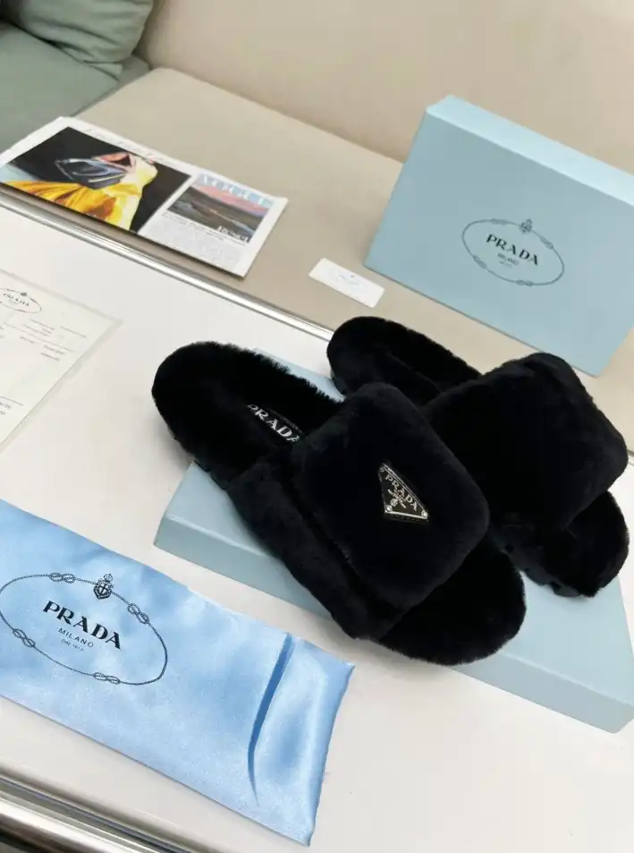 hype Prada Slippers