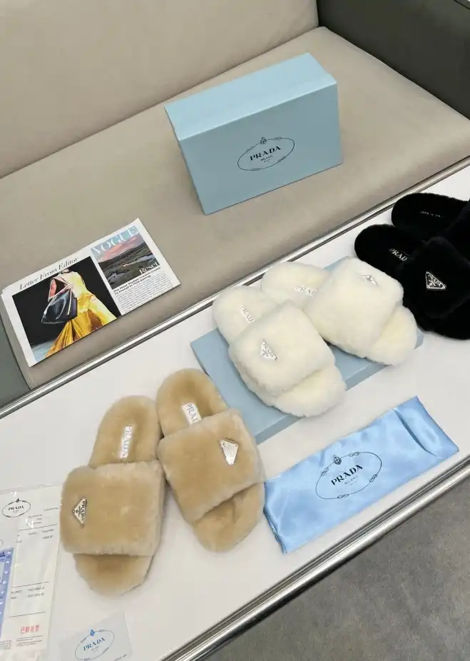 hype Prada Slippers