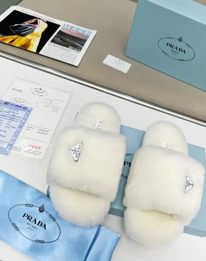 hype Prada Slippers