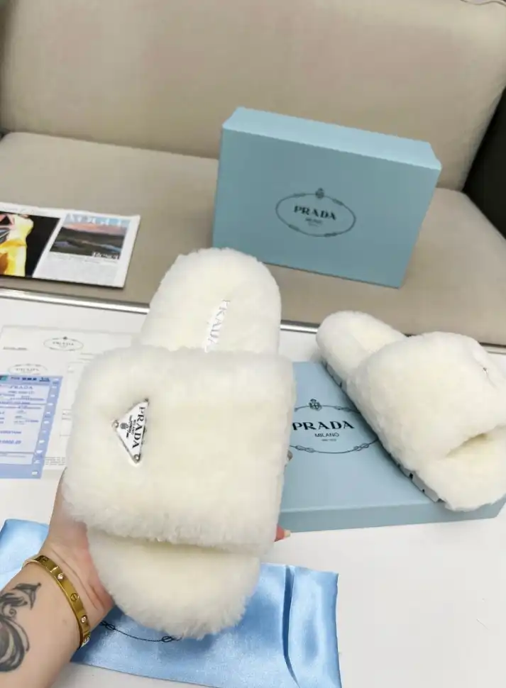 hype Prada Slippers