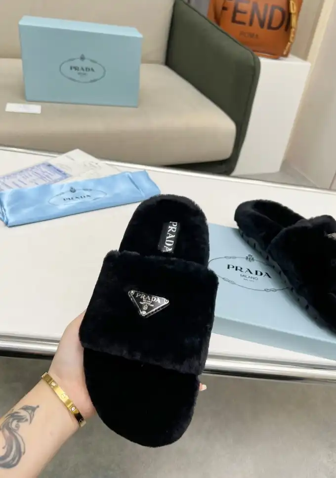 hype Prada Slippers