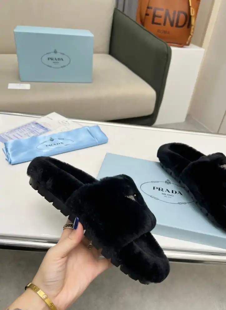 hype Prada Slippers