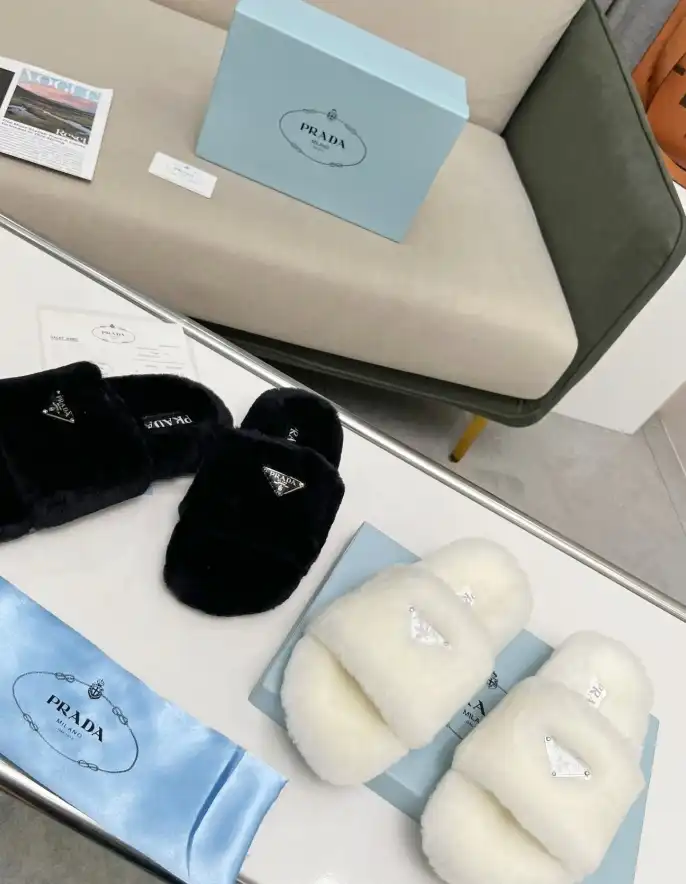 hype Prada Slippers