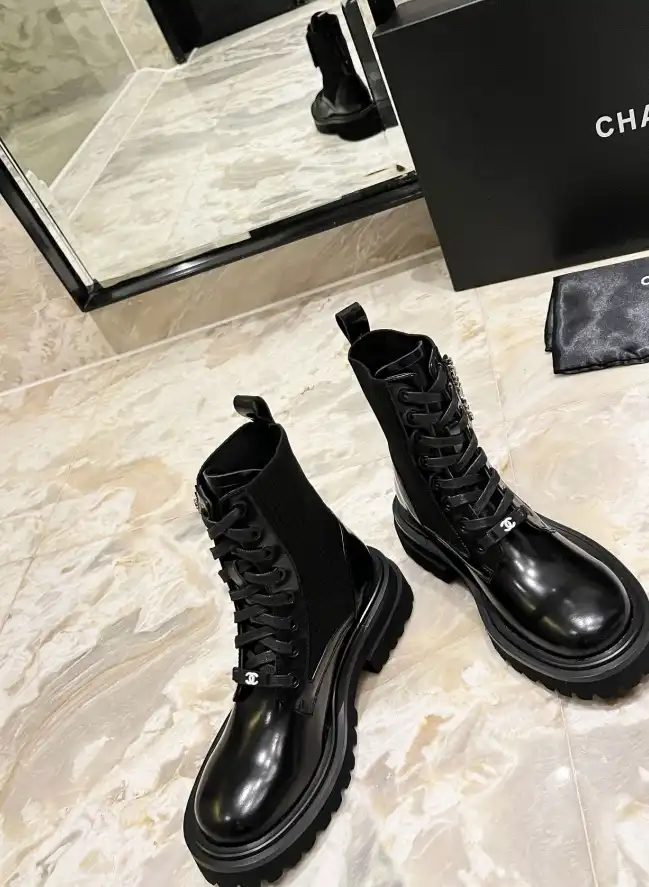 hype Chanel Boots