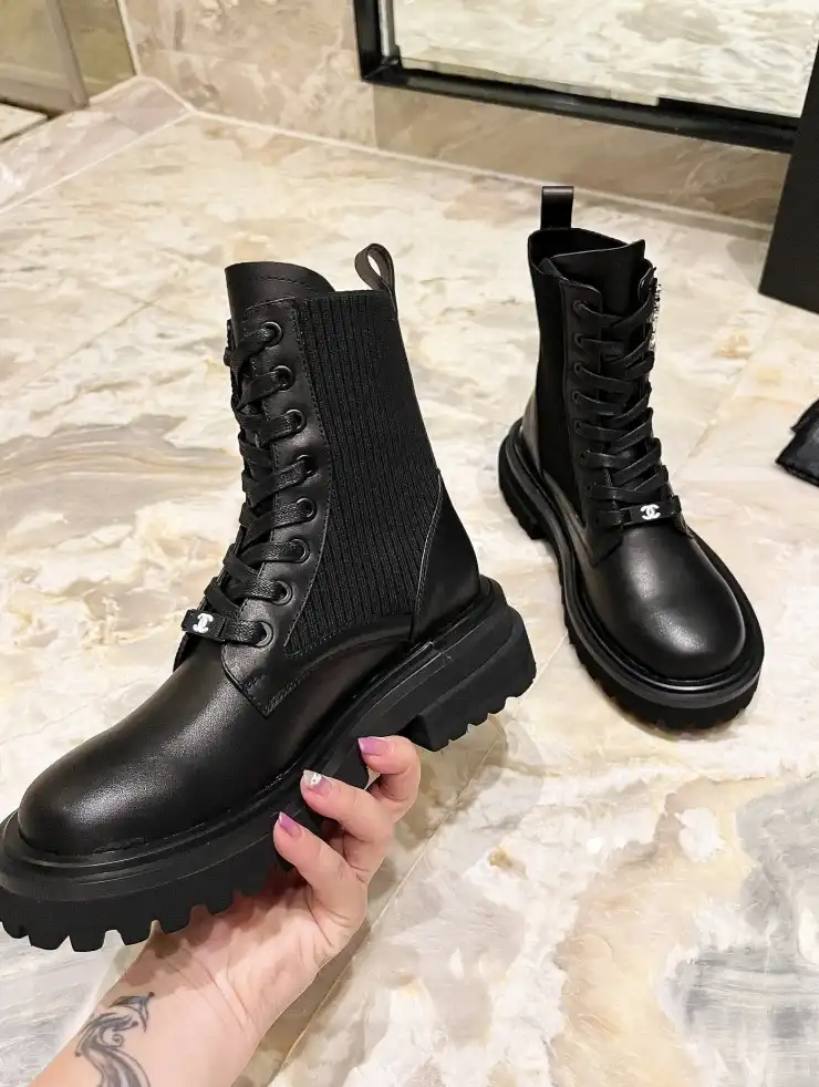 hype Chanel Boots