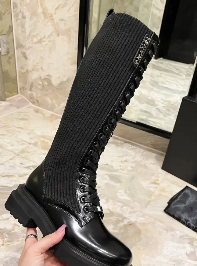 hype Chanel Boots