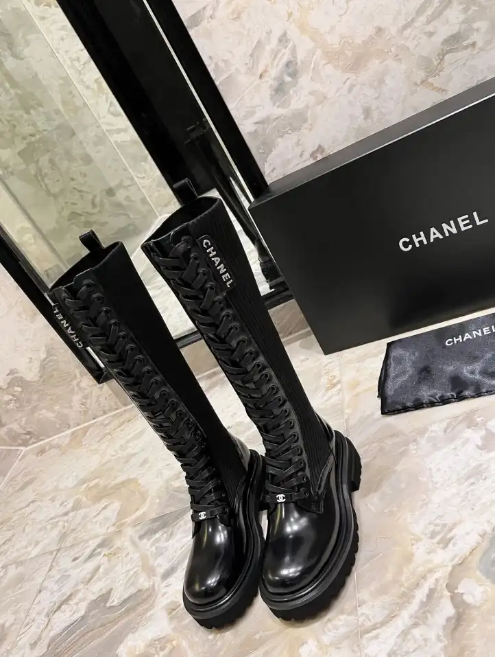 hype Chanel Boots