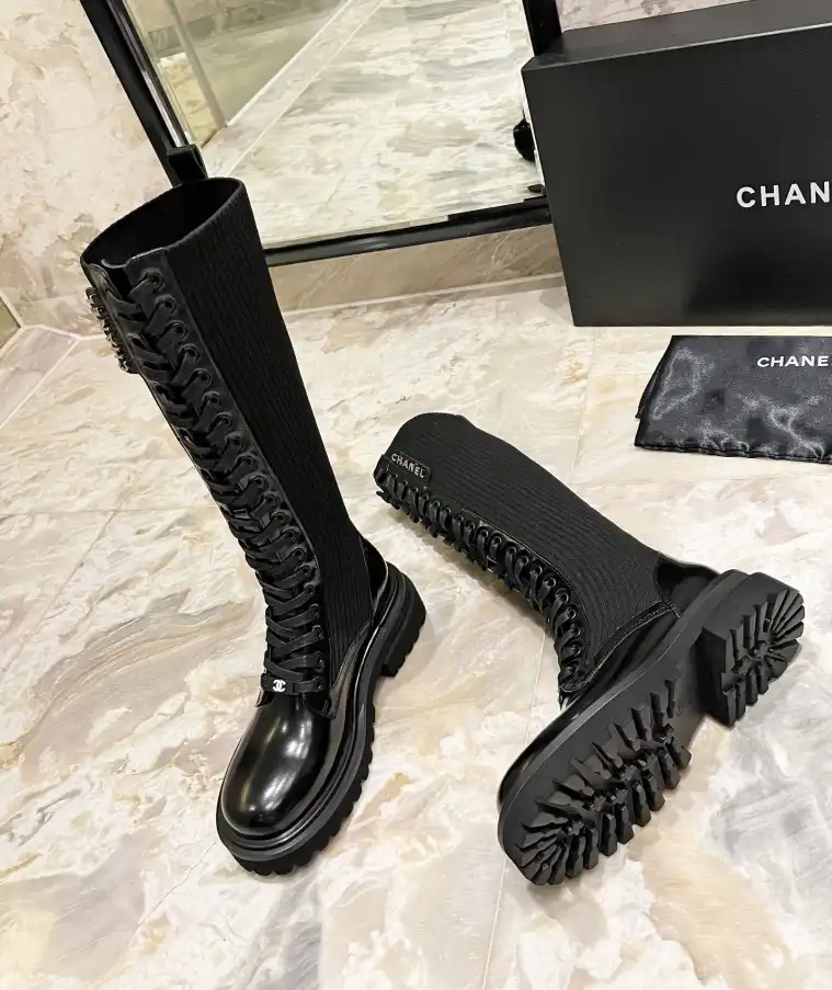 hype Chanel Boots