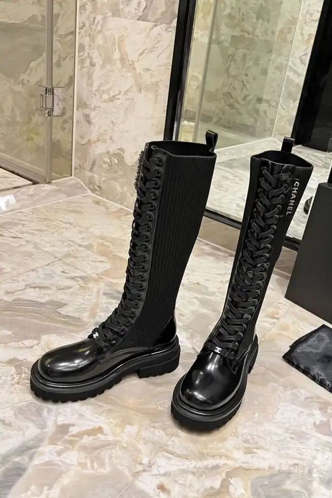 hype Chanel Boots