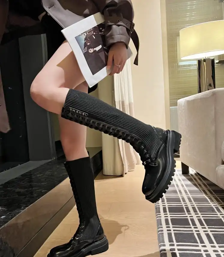 hype Chanel Boots