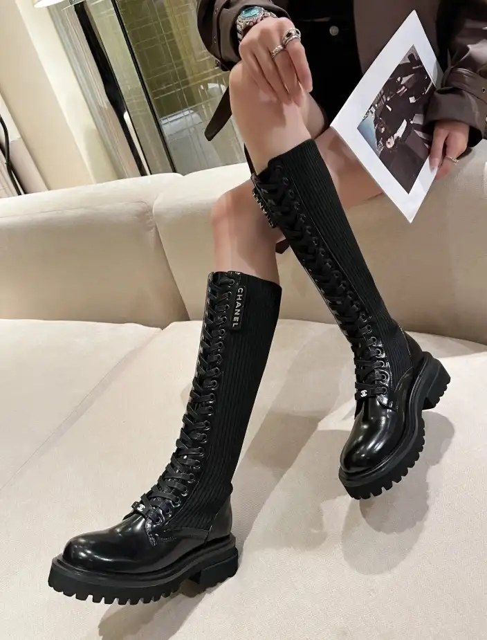 hype Chanel Boots