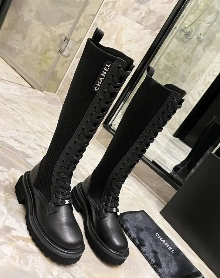 hype Chanel Boots