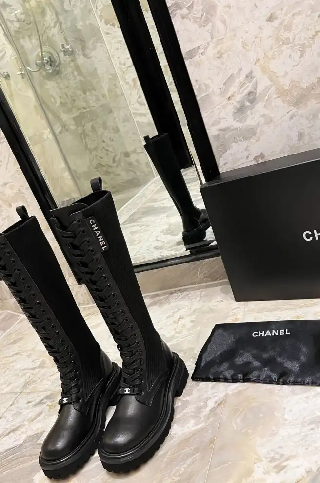 hype Chanel Boots