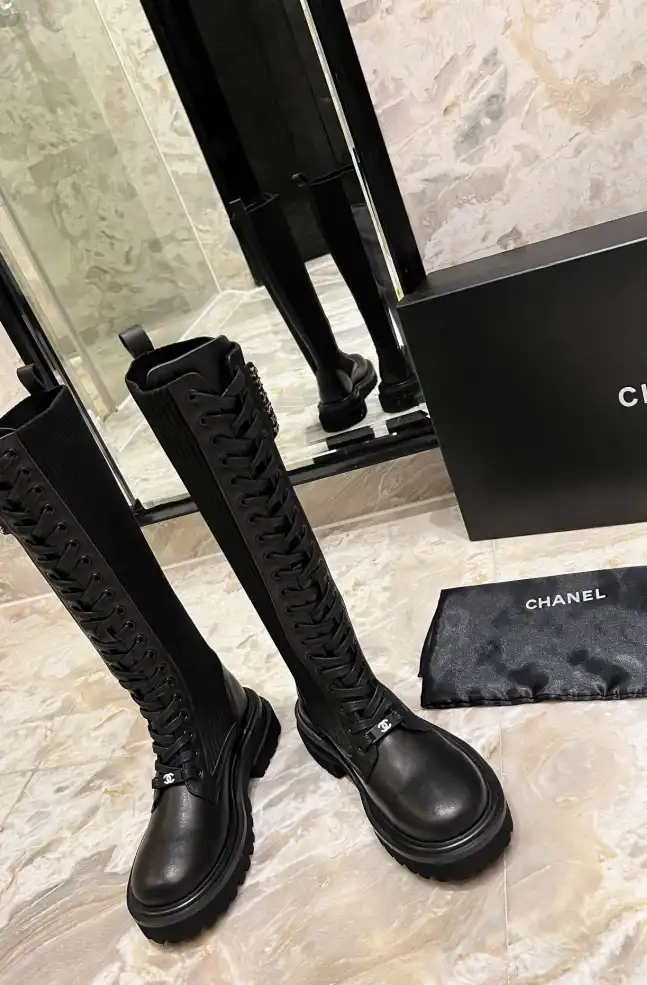 hype Chanel Boots