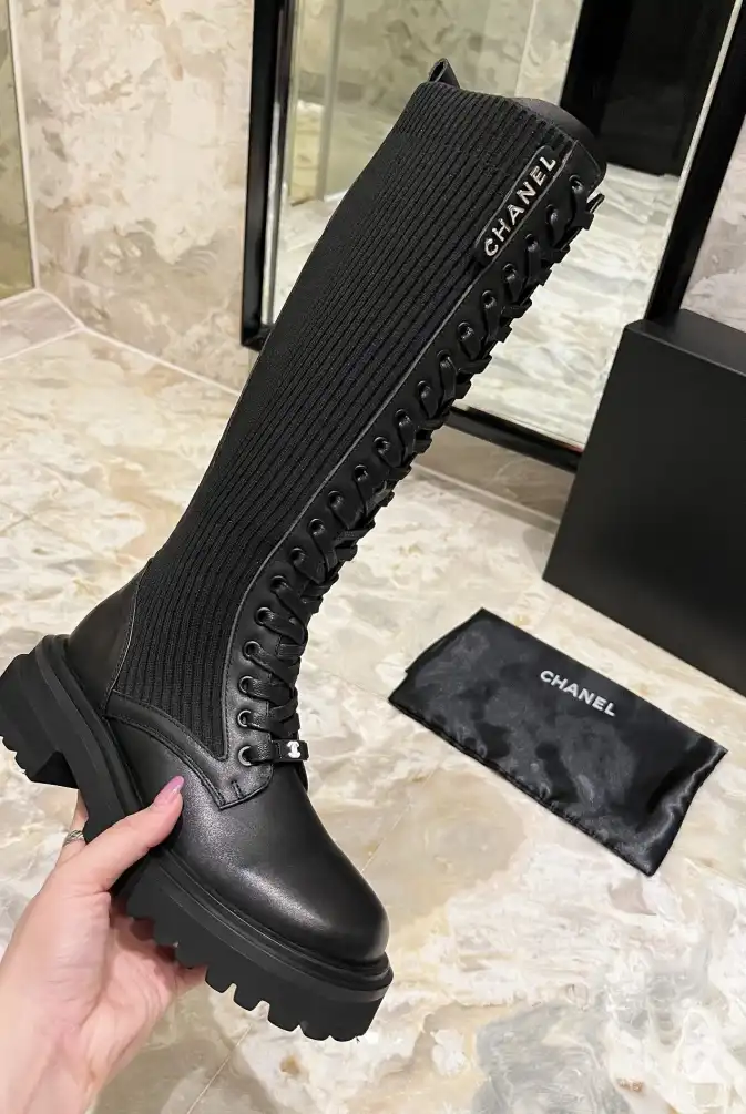 hype Chanel Boots