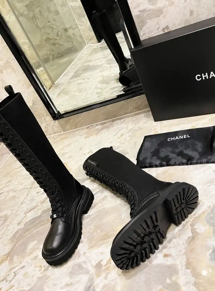 hype Chanel Boots