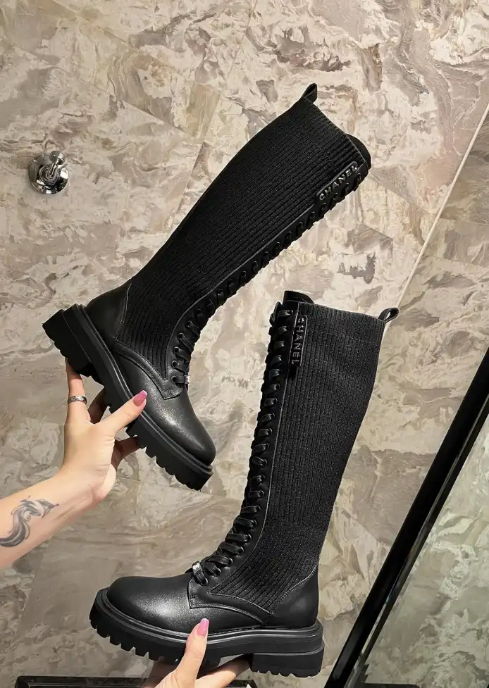 hype Chanel Boots