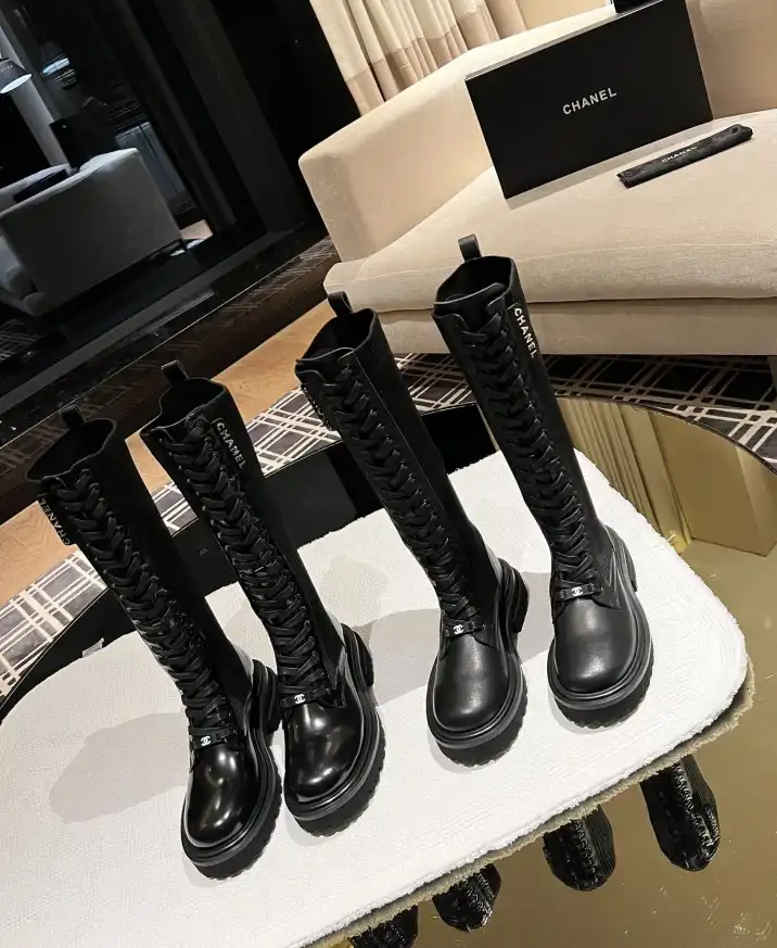 hype Chanel Boots