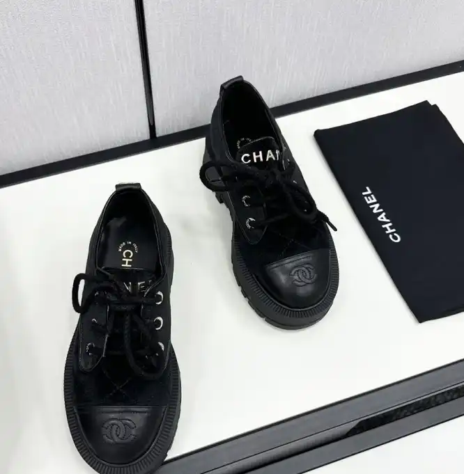 hype Chanel Leather Shoes