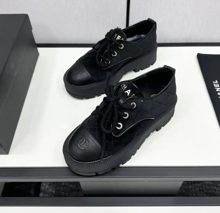 hype Chanel Leather Shoes