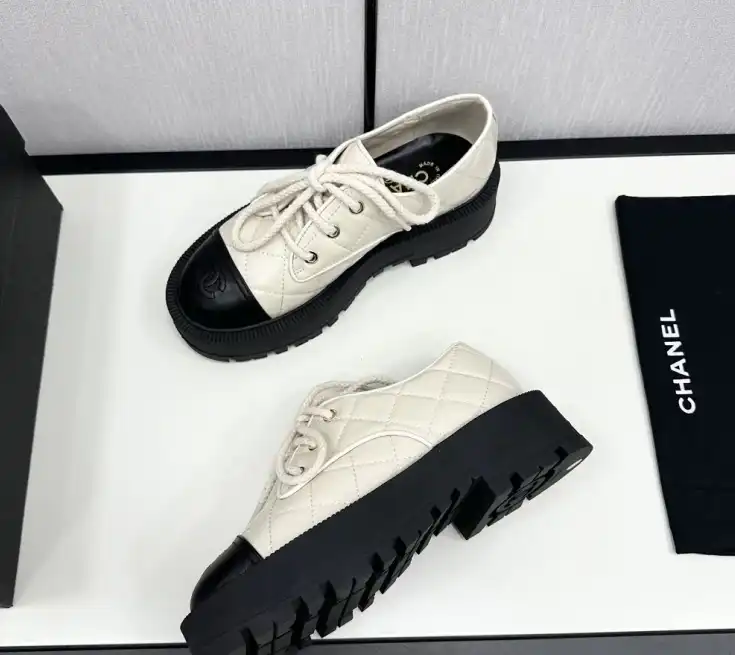 hype Chanel Leather Shoes