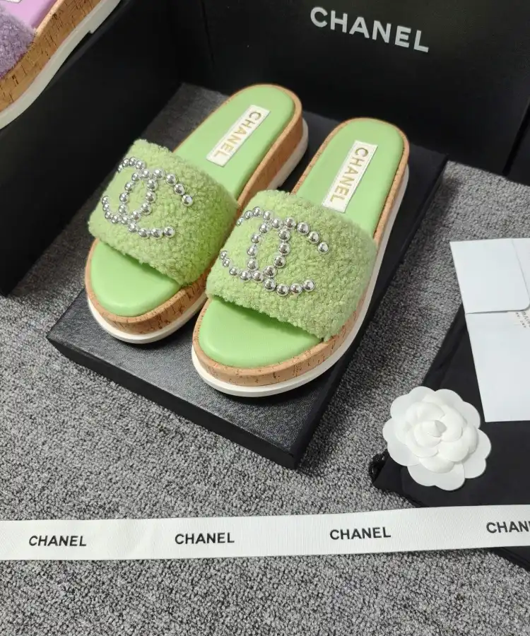 hype Chanel Slippers