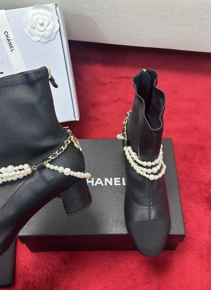 hype Chanel Boots