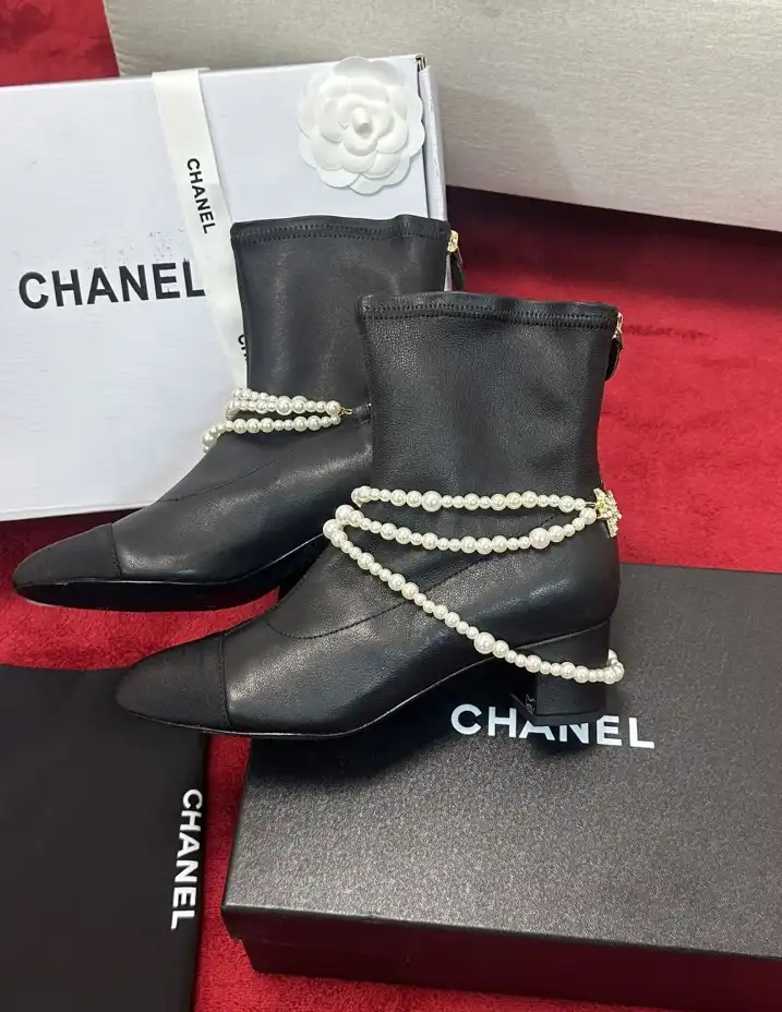 hype Chanel Boots