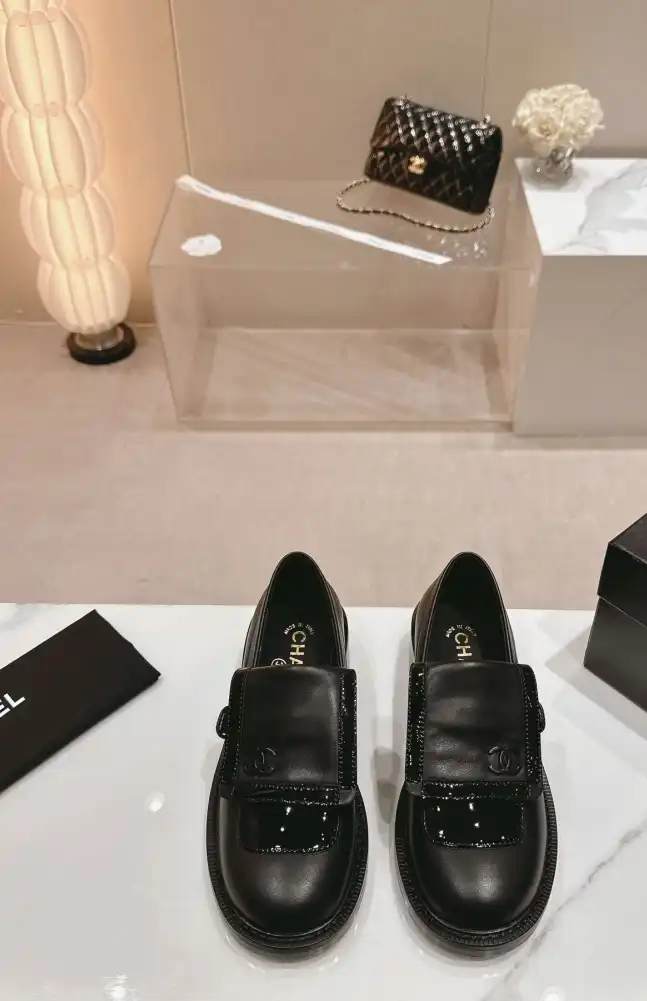 hype Chanel Leather Shoes