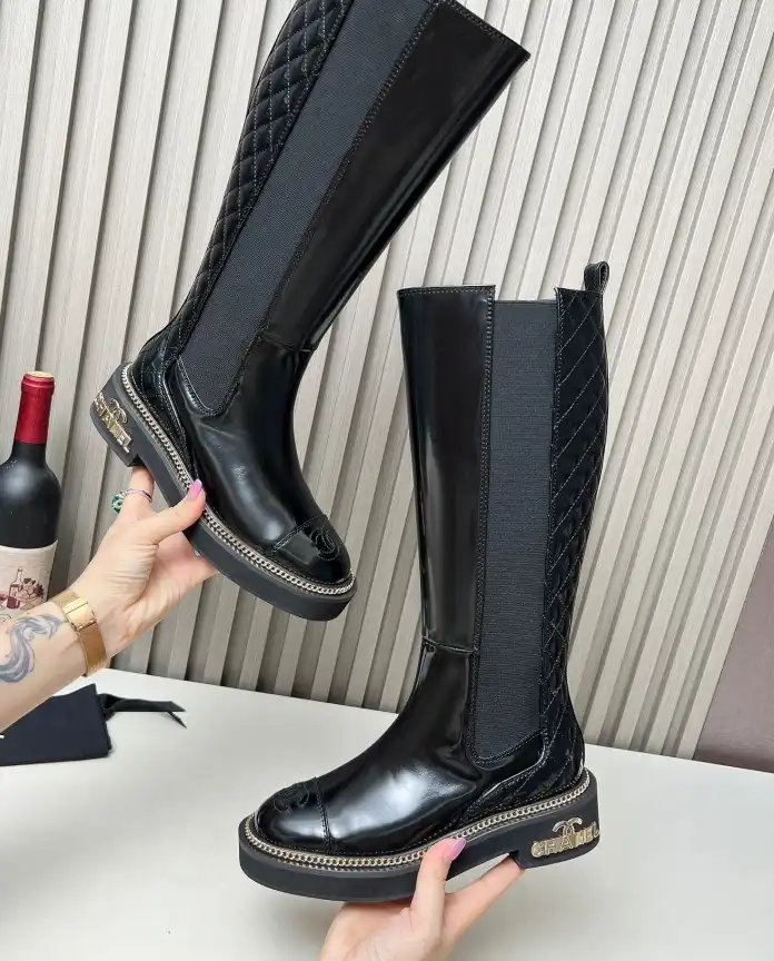 hype Chanel Boots