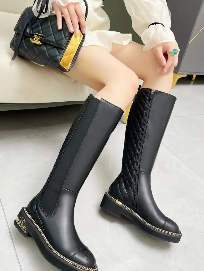 hype Chanel Boots