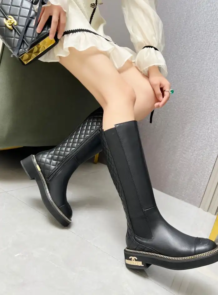 hype Chanel Boots