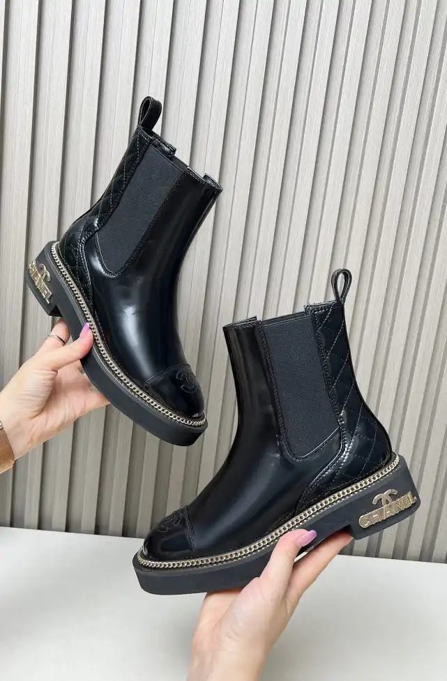 hype Chanel Boots