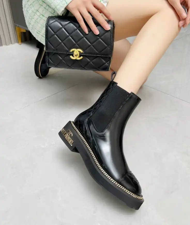 hype Chanel Boots