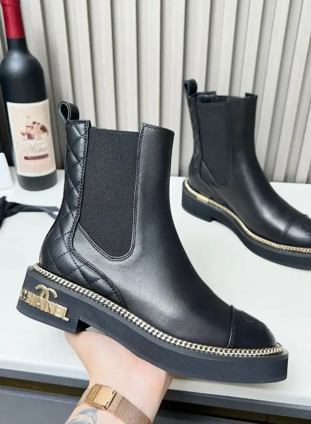 hype Chanel Boots