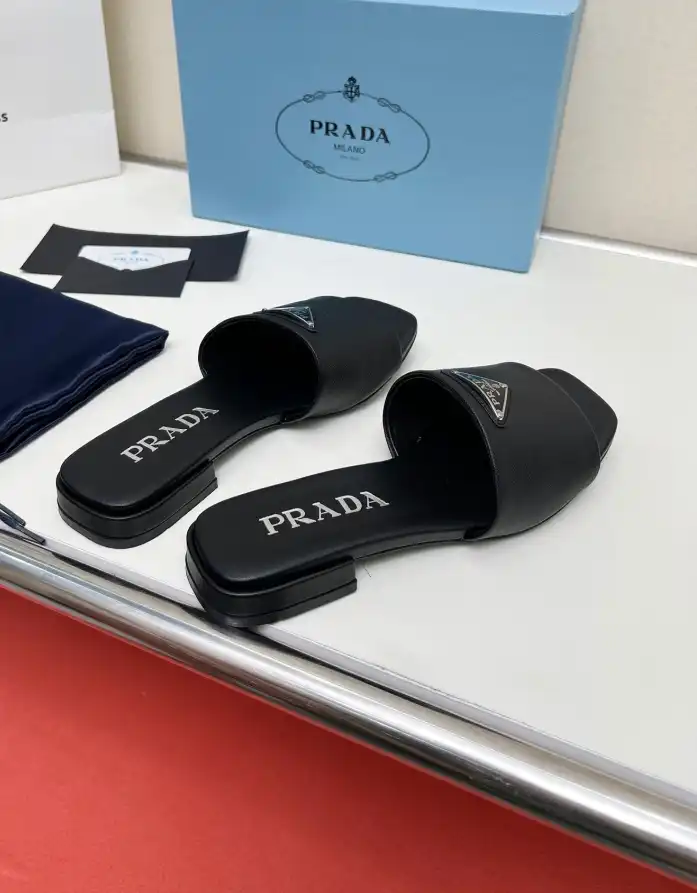 hype Prada Slippers