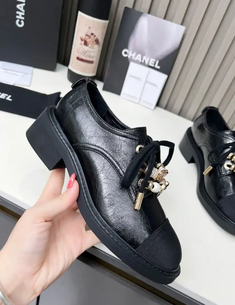 hype Chanel Leather Shoes