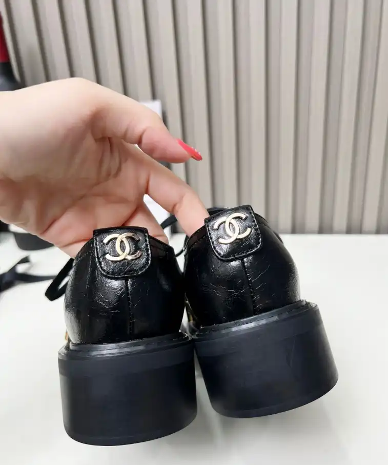 hype Chanel Leather Shoes