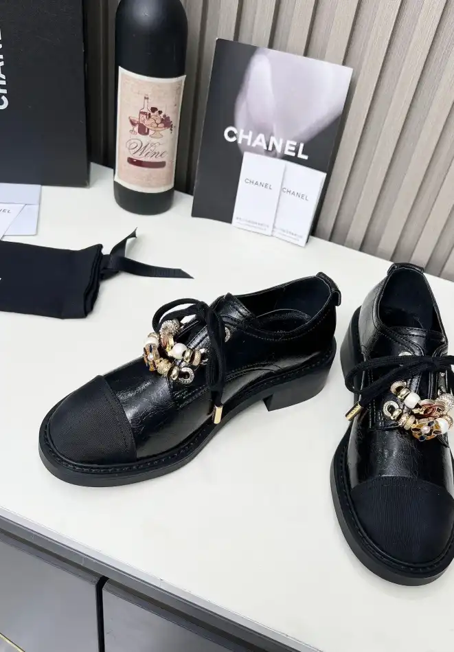 hype Chanel Leather Shoes