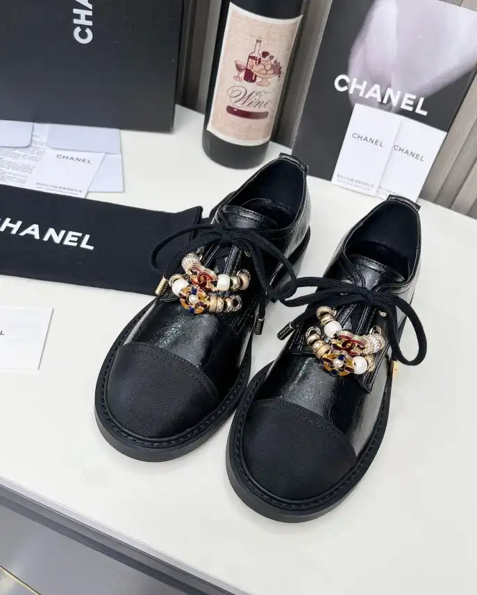 hype Chanel Leather Shoes