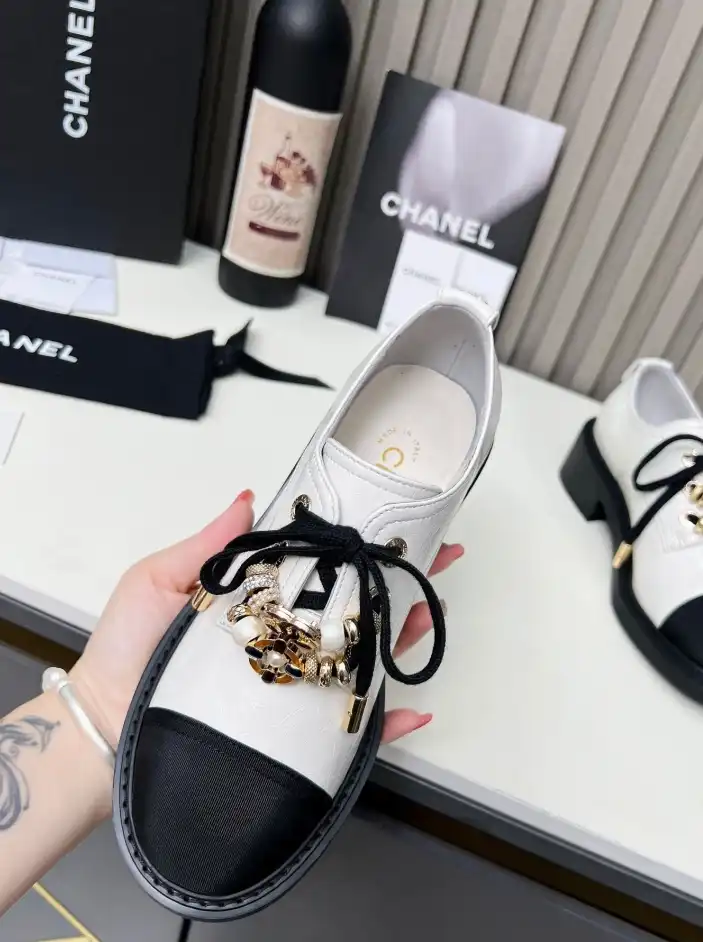 hype Chanel Leather Shoes