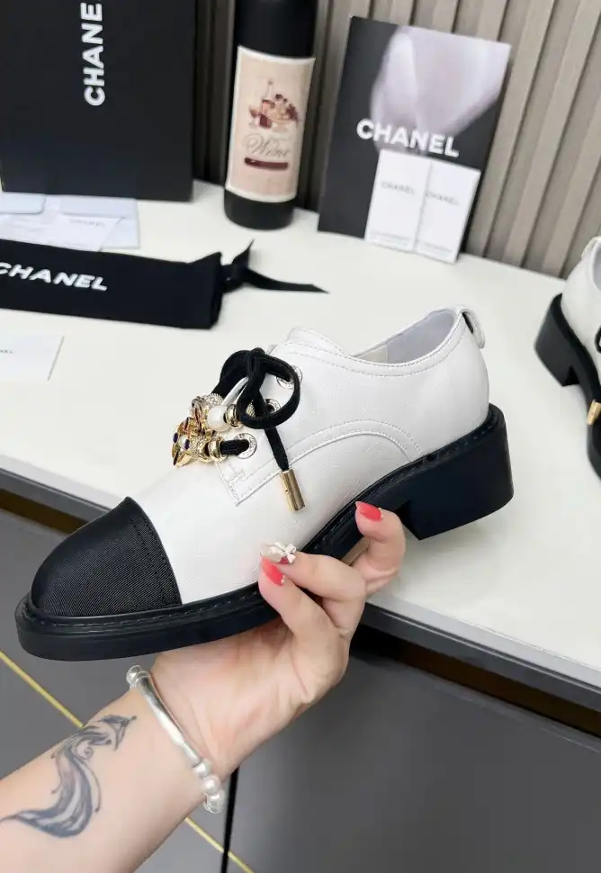 hype Chanel Leather Shoes