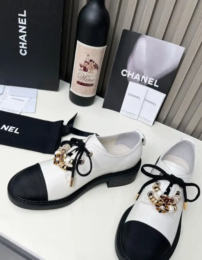 hype Chanel Leather Shoes