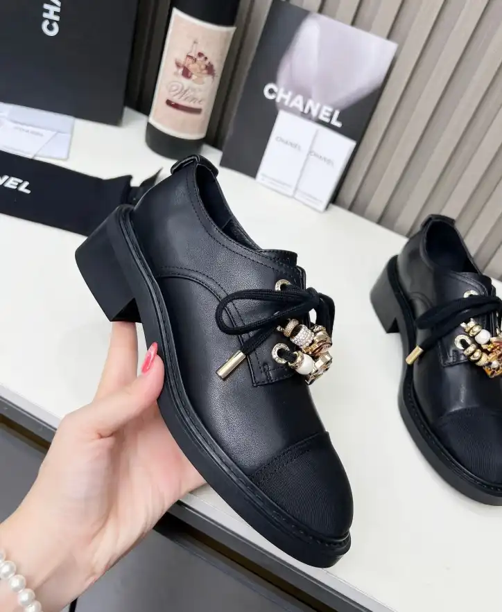 hype Chanel Leather Shoes