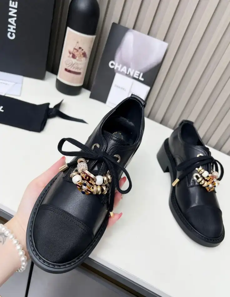 hype Chanel Leather Shoes