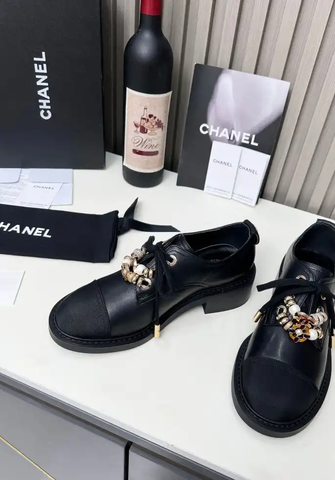 hype Chanel Leather Shoes