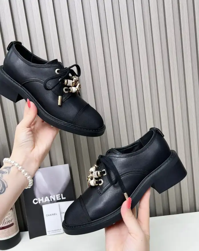 hype Chanel Leather Shoes