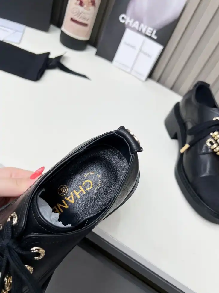 hype Chanel Leather Shoes