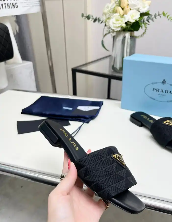 hype Prada Slippers