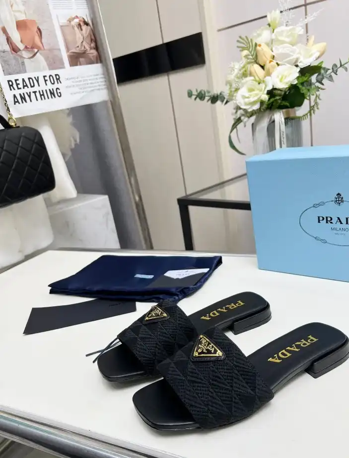 hype Prada Slippers